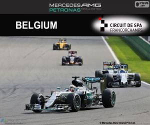 yapboz Lewis Hamilton, 2016 Belçika Grand Prix